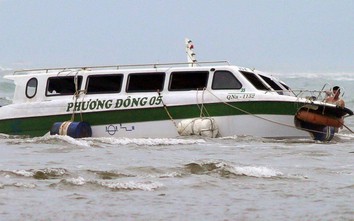 Đề nghị xử lý thuyền trưởng lấy thiết bị khỏi tàu gặp nạn ở Quảng Nam