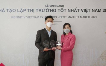 Techcombank giành ba giải uy tín trong lĩnh vực ngoại hối