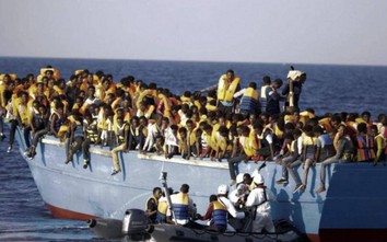 Thuyền "nhồi" gần 100 người trên biển Địa Trung Hải, chỉ 4 người sống sót