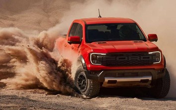 Ford Ranger Raptor hoàn toàn mới vẫn giữ động cơ xăng V6