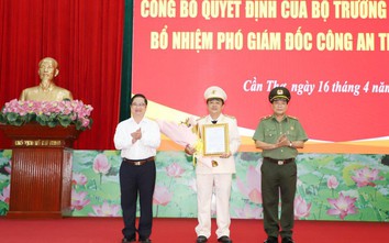 Công an TP Cần Thơ có tân Phó giám đốc