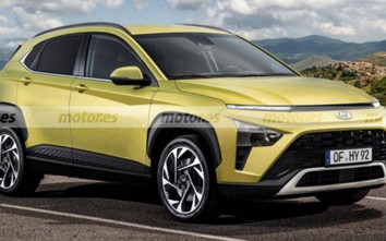 Xem trước Hyundai Kona hoàn toàn mới, thiết kế độc đáo