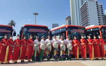 Khánh Hoà khai trương 8 tuyến xe buýt đời mới
