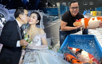 "Vua cá Koi" vừa cưới ca sĩ Hà Thanh Xuân, giàu "nứt đố đổ vách" ra sao?