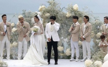 Huy Trần bật khóc trong đám cưới với Ngô Thanh Vân