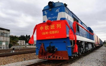 Khai trương tuyến vận tải đường sắt Nga-Trung mới giữa thách thức bủa vây