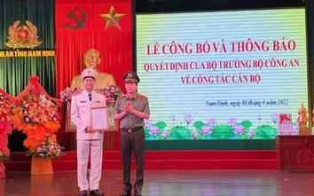 Giám đốc Công an Nam Định làm Phó Cục trưởng Cục CSĐT tội phạm ma túy