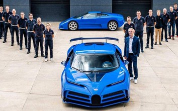 Siêu xe Bugatti Centodieci đầu tiên xuất xưởng với giá 209 tỷ đồng