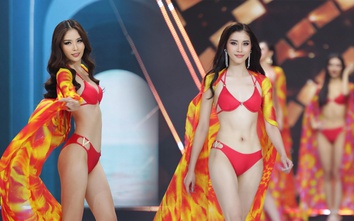 Màn trình diễn bikini "bốc lửa" của dàn thí sinh Miss Universe Vietnam 2022