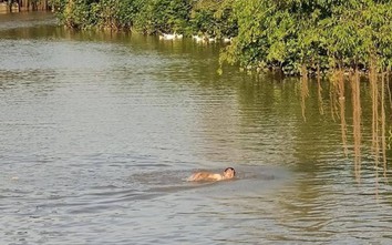 8 học sinh Nam Định rủ nhau tắm sông, một cháu bị đuối nước mất tích