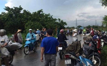 Sét đánh tử vong hai người phụ nữ giữa cánh đồng ở Hà Nội