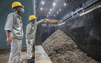 Cận cảnh nhà máy "biến" rác thành điện tại Sóc Sơn