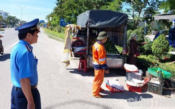 Địa phương thiếu quyết liệt, khó dẹp nạn lấn chiếm lòng đường QL1 Quảng Nam