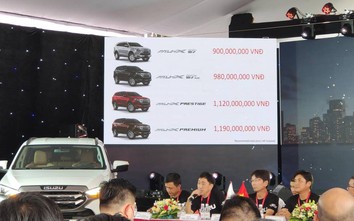 Isuzu mU-X 2022 ra mắt tại Việt Nam, giá cao hơn bản cũ gần 200 triệu đồng