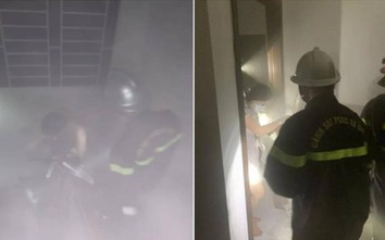 9 người mắc kẹt trong ngôi nhà bốc cháy giữa đêm đã được giải cứu an toàn