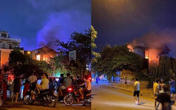 Cảnh sát chữa cháy Hà Nội kịp thời dập tắt ngọn lửa trong ngôi nhà 3 tầng
