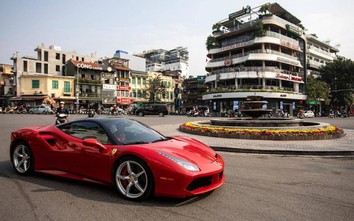 Siêu xe Ferrari bị tai nạn tại Long Biên trong diện triệu hồi do lỗi phanh