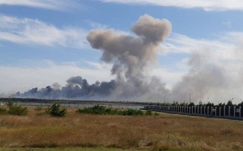 Nguyên nhân dẫn đến hàng loạt vụ nổ tại sân bay quân sự Nga ở Crimea
