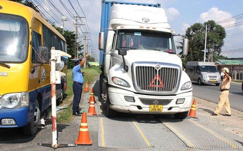 Mạnh tay truy quét, xe quá tải vắng bóng ở Đồng Nai