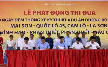 Quyết tâm thông xe kỹ thuật 4 dự án cao tốc phía Đông trong năm 2022