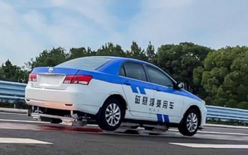 Trung Quốc thử nghiệm ô tô có thể "lơ lửng" trên mặt đất