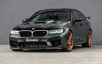 BMW M5 CS biến thành "bóng ma tốc độ" khi qua tay hãng độ G Power