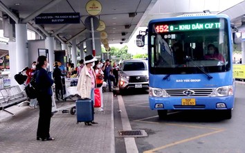 Cách nào hút khách đi xe buýt Tân Sơn Nhất?