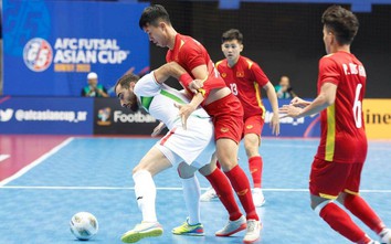 Tuyển futsal Việt Nam không thể tạo bất ngờ trước Iran ở tứ kết châu Á