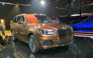 Cận cảnh mẫu xe hạng sang của Nga có giá đắt hơn Rolls-Royce