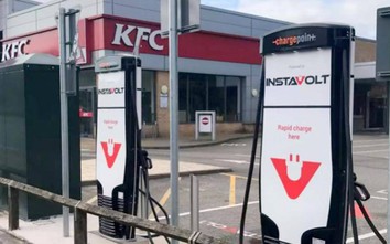 KFC lấn sân vào lĩnh vực hạ tầng trạm sạc xe điện