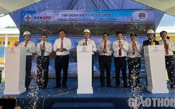 Hoàn thành giai đoạn 1 của đường dây 220kV Kiên Bình - Phú Quốc