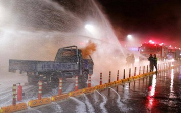 Cấm xe qua hầm sông Sài Gòn trong 3 đêm để thử hệ thống chữa cháy