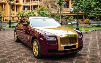 Rolls-Royce Ghost mạ vàng của ông Trịnh Văn Quyết ế ẩm, phải đấu giá lại