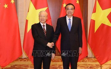 Tổng Bí thư Nguyễn Phú Trọng hội kiến các quan chức cấp cao Trung Quốc