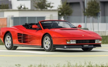 Siêu xe Ferrari Testarossa Pininfarina Spider độc nhất được bán đấu giá