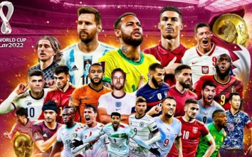 Danh sách chính thức 32 đội bóng dự World Cup 2022: Dàn sao hội tụ