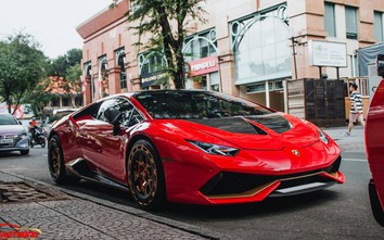 Cận cảnh "siêu bò" Lamborghini Huracan với gói độ tiền tỷ tại Việt Nam