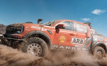Ford Ranger Raptor dự giải đua địa hình khắc nghiệt nhất hành tinh