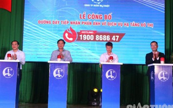 Công bố đường dây nóng về dịch vụ hạ tầng, giao thông đô thị