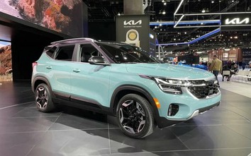 Kia Seltos 2023 trình làng phiên bản nâng cấp mới