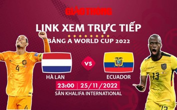 Link xem trực tiếp Hà Lan vs Ecuador, bảng A World Cup 2022