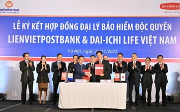 LienVietPostBank và Dai-ichi Life Việt Nam ký hợp đồng độc quyền kinh doanh