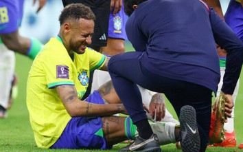 World Cup 2022: Brazil nhận tin dữ từ mắt cá chân của Neymar