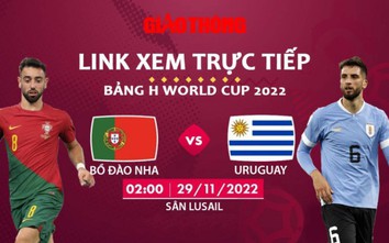 Link xem trực tiếp Bồ Đào Nha vs Uruguay, bảng H World Cup 2022