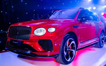 Cận cảnh mẫu SUV siêu sang Bentley Bentayga S 2022 tại Việt Nam