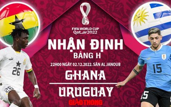 Dự đoán tỷ số, nhận định Ghana vs Uruguay, bảng H World Cup 2022