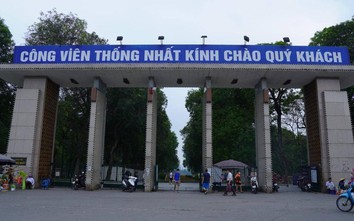 Dỡ tường rào công viên Thống Nhất để tổ chức phố đi bộ Trần Nhân Tông