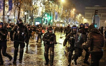 Đường phố Paris náo loạn sau trận chung kết World Cup 2022 lịch sử