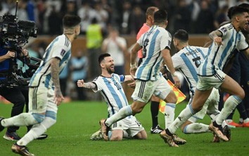 Messi lập hàng loạt kỷ lục trong ngày Argentina lên đỉnh thế giới
