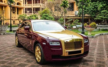 Rolls-Royce mạ vàng của ông Trịnh Văn Quyết lại tụt giá